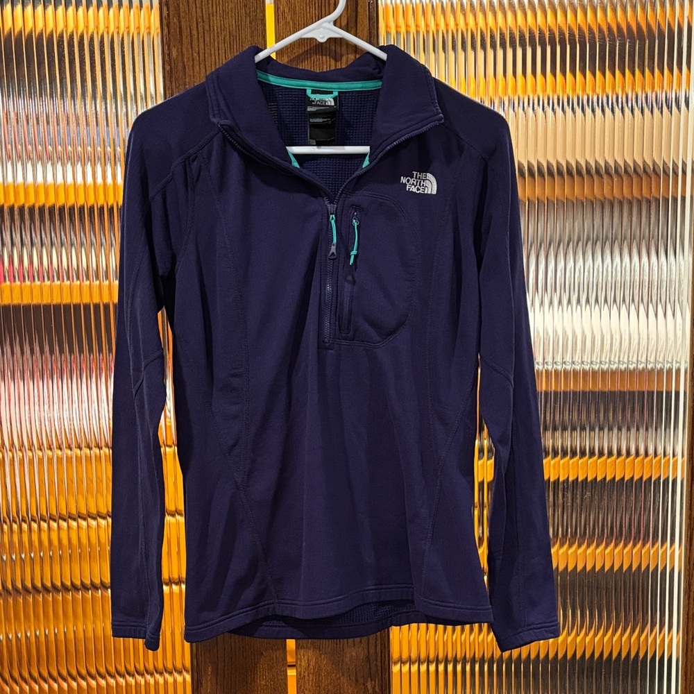 The North Face Deep Purple Half-Zip Pullover